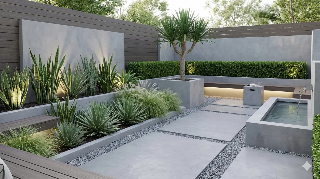 ออกแบบสวนโมเดิร์น ให้ดูแลง่ายและสวยงาม